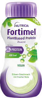 Fortimel PlantBased Trinknahrung Erbse frische Note 4 x 200 ml Fortimel