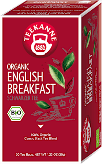 bio černý čaj Organic English Breakfast 20x1,75 g Teekanne