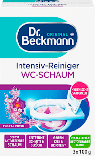 WC-Reiniger Schaum Intensiv Floral Fresh (3x100g) Dr. Beckmann