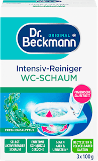 WC-Reiniger Schaum Intensiv Fresh Eucalyptus (3x100g) Dr. Beckmann