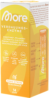 Sticks Verdauungs-Enzyme More Nutrition