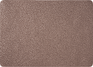 Platzset Kunstleder rechteckig, schimmernd braun (46x33 cm) Dekorieren & Einrichten
