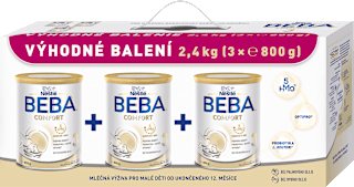Mliečny nápoj pre malé deti Comfort 3, 5 HM-O BEBA