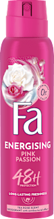 Deodorant v spreju ENERGISING Pink Passion Fa