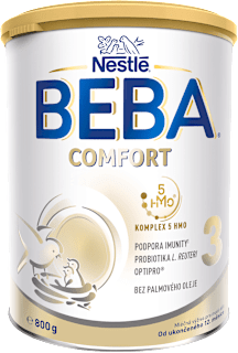 pokračovací mléčná kojenecká výživa 3 Comfort 5HMO 12m BEBA