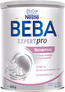 počáteční mléčná kojenecká výživa 1 EXPERTpro SENSITIVE 0m BEBA