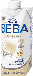 Následná tekutá dojčenská mliečna výživa Comfort 2, 5 HMO BEBA