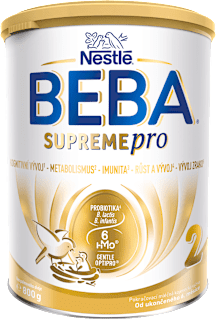 SUPREMEpro 2, 6 HMO, instantní pokračovací kojenecké mléko 6m+ BEBA