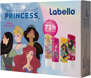 Set mini balsami labbra EMBRACE YOU INNER PRINCESS labello