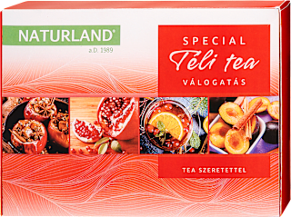 Special téli teaválogatás, 30 db filter NATURLAND