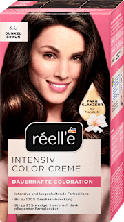 Haarfarbe Intensiv Color Creme 3.0 Dunkelbraun réell‘e
