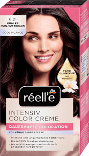 Haarfarbe Intensiv Color Creme 6.21 Kühles Perlmuttbraun réell‘e