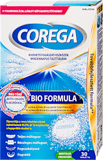 Műfogsortisztító tabletta Bio Formula COREGA