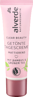 Clear Beauty Getönte Tagescreme alverde NATURKOSMETIK