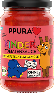 Tomatensauce mit Gemüse für Kinder PPURA
