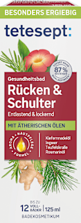 Gesundheitsbad Rücken & Schulter tetesept