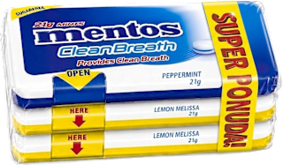 Bomboni Clean Breath – Pepermint i Lemon Melissa mentos
