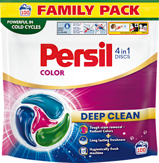 Detergent rufe capsule Color 100 spălări Persil