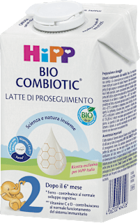 Latte 2 di proseguimento Combiotic liquido BIO HiPP
