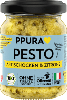 Pesto, Artischocken & Zitrone PPURA