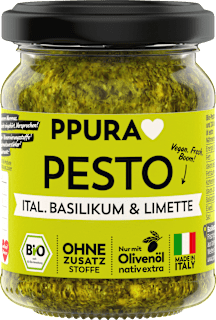 Pesto, ital. Basilikum & Limette PPURA