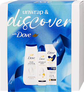 Női ajándékcsomag, Unwrap & discover Dove