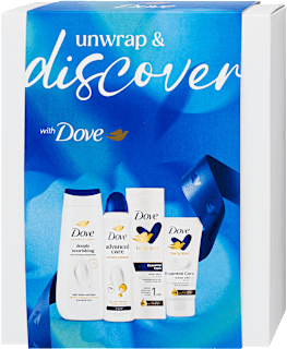 Női ajándékcsomag, Unwrap & discover Dove