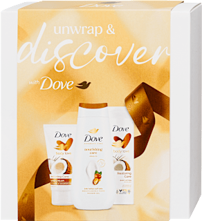 Női ajándékcsomag, Unwrap & discover Dove