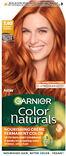 Крем - боя за коса, Nr. 7.40 Copper Passion GARNIER Color naturals
