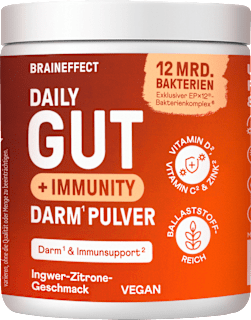 Daily Gut + Immunity Darm Pulver BRAINEFFECT