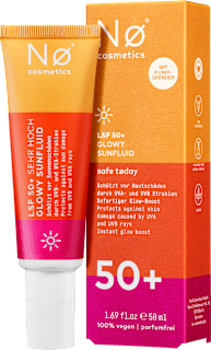 Sonnenfluid Gesicht Glowy safe today LSF 50+ NØ cosmetics