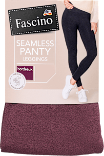 Leggings Seamless Panty Bordeaux, Gr. 46/48 Fascino
