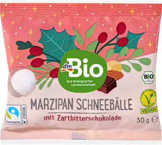 Schneebälle Marzipan, Adventskalender zum Selbstgestalten 2026 dmBio