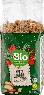 Müsli Crunchy, Apfelstrudel dmBio