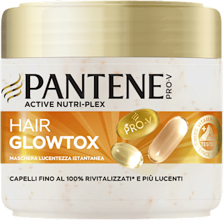 Maschera lucentezza istantanea HAIR GLOWTOX PANTENE PRO-V