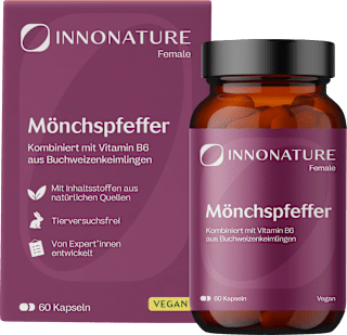  Mönchspfeffer + Vitamin B6 Kapseln 60 St INNONATURE