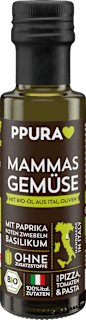 natives Olivenöl extra "Mammas Gemüse" mit Paprika, roten Zwiebeln & Basilikum PPURA