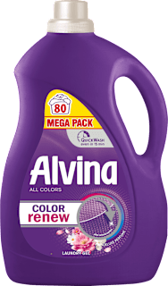 Препарат за цветно пране Deluxe Perfume, 80 пранета Alvina