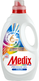 Гел за цветно пране Premium Gel Color, 45 пр. Medix