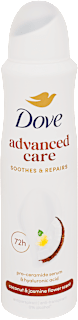 Dámsky antiperspirant v spreji Advanced Care Coconut & Jasmine Flower Dove
