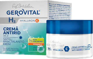 Cremă antirid de zi H3 Hyaluron C GEROVITAL
