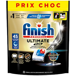 Detergent tablete pentru mașina de spălat vase Ultimate Plus Finish