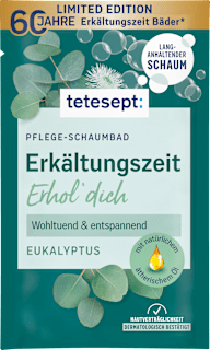 Schaumbad Erkältungszeit tetesept