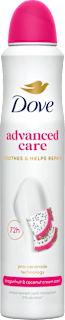 Deo spray Advanced Care, sárkánygyümölcs-kókusz Dove