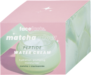 Pleťový gél-krém matcha glow Peptide Water facefacts