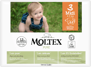 Pure pelenka, 3-as méret, 4-9 kg Moltex