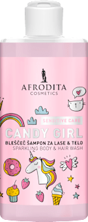Candy Girl dječji sjajni šampon za kosu i tijelo AFRODITA