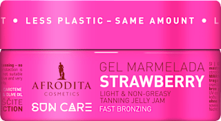 Sun Care Strawberry gel marmelada za ubrzano tamnjenje AFRODITA