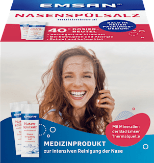 Nasenspülsalz multimineral Dosierbeutel Emsan