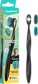 Zahnbürste Eco Change mit Aufsteckbürsten happybrush